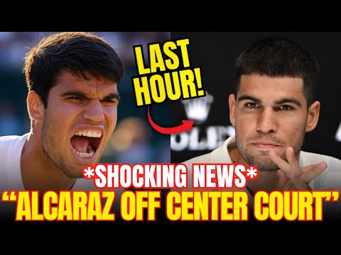 SERIOUS ATTACK by the AUSTRALIAN OPEN on CARLOS ALCARAZ!